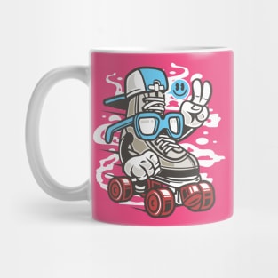 Rebel hipster roller skater Mug